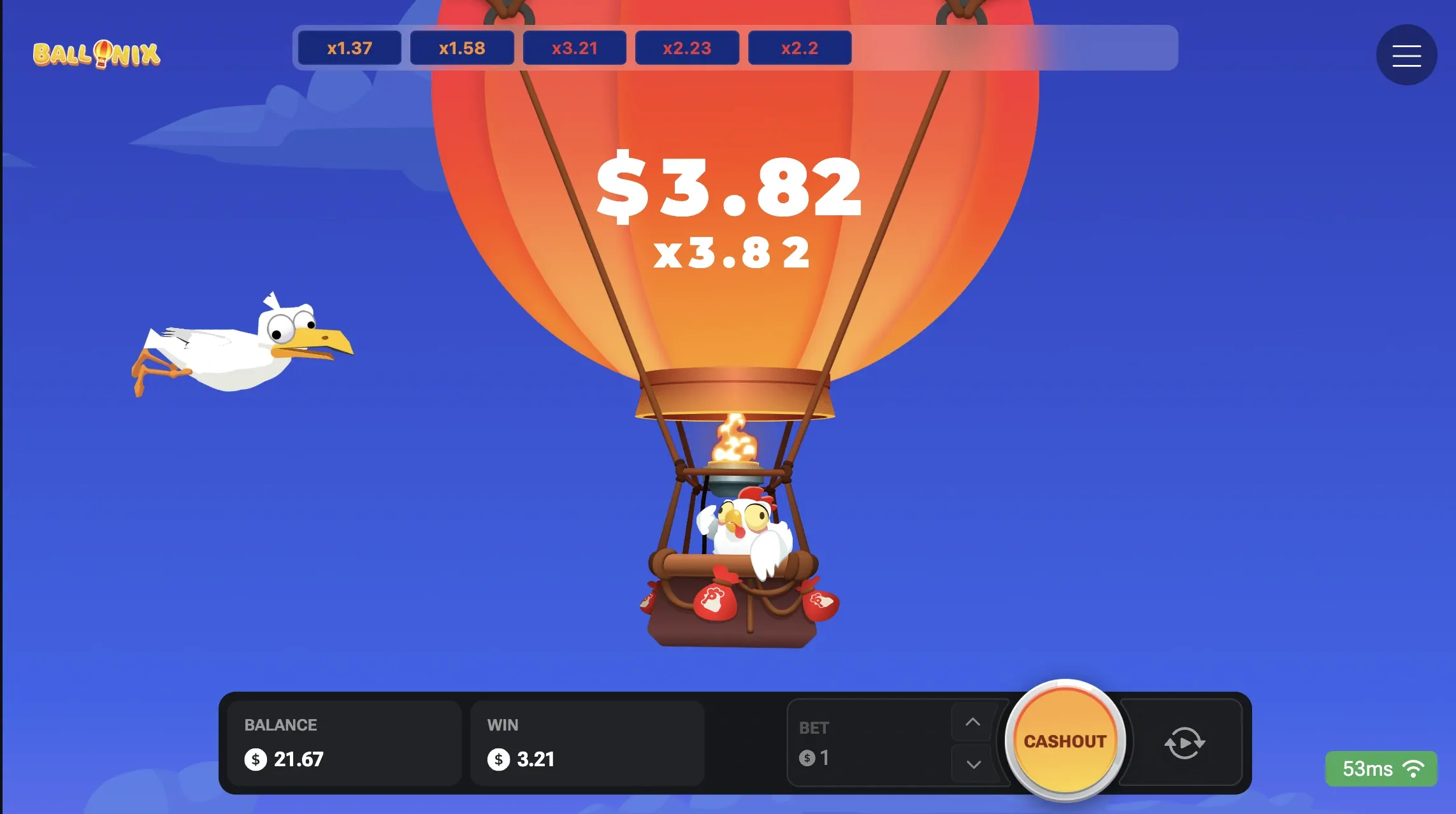 BalloniX Casino Game