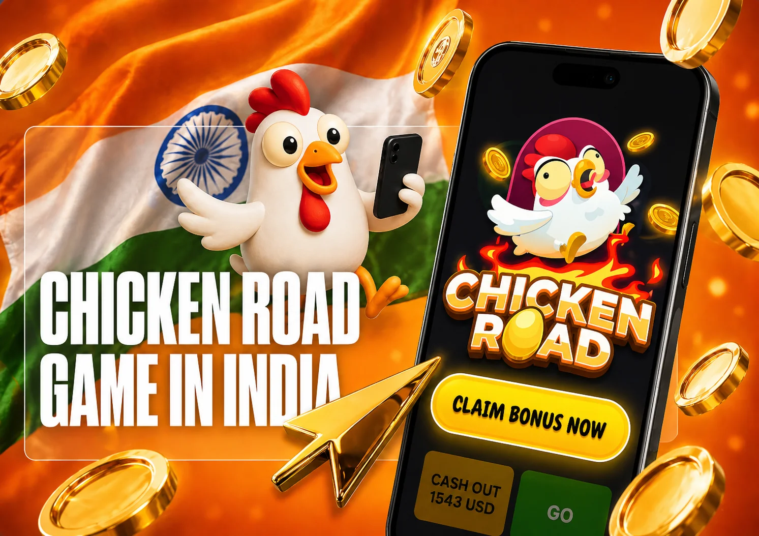 Play the Chicken Road online game at 1win Casino for real money
