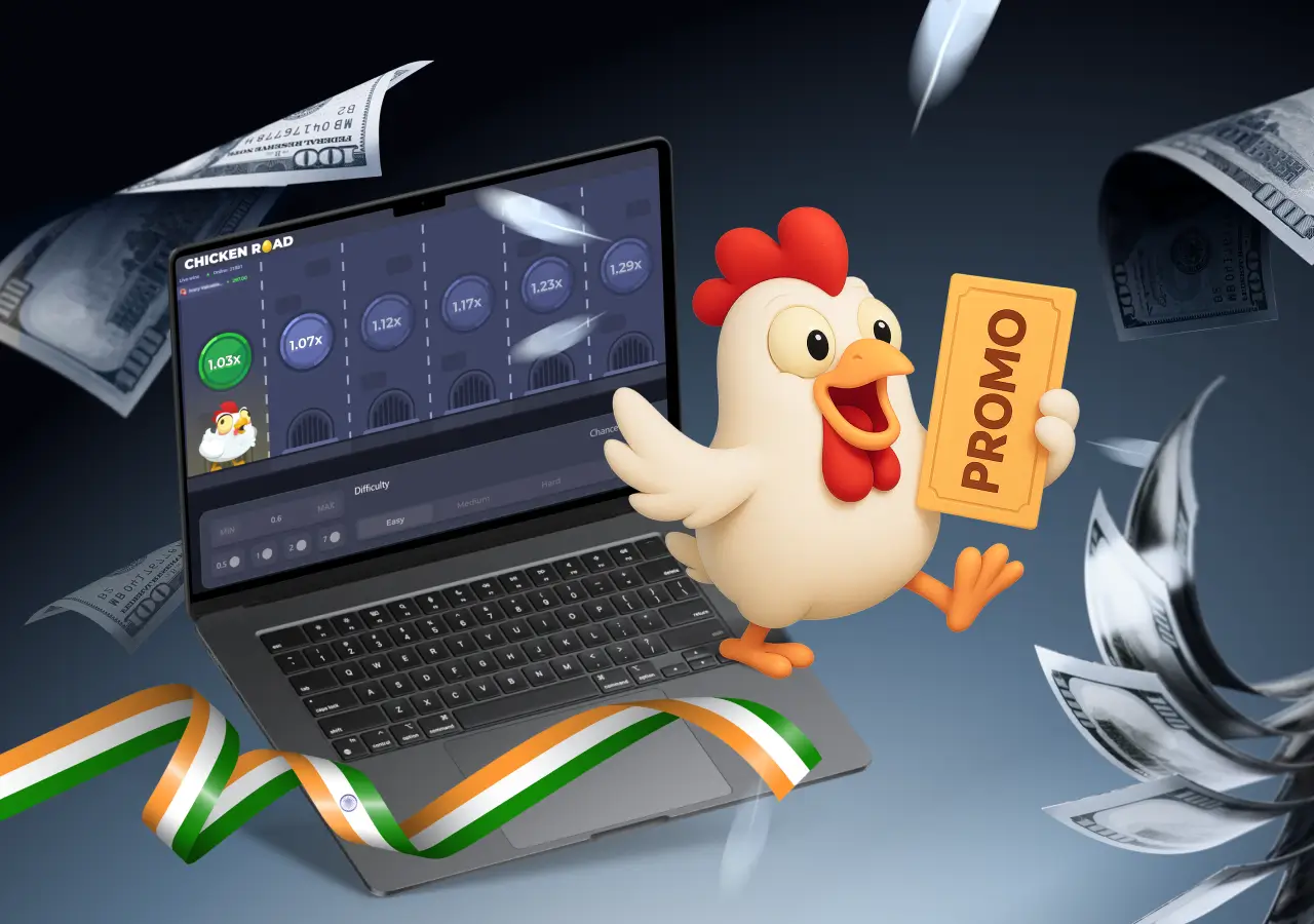 Guide to finding and using a Chicken Road game promo code on the 1win platform for Indian players.
